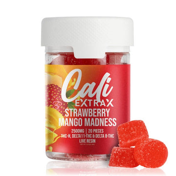 Cali Extrax Delta 11 Live Resin Gummies 2500mg - 6ct Display