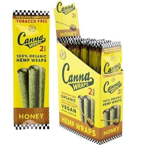 Canna Organic Hemp Wraps 2pk - 24ct - Skokie Cash & Carry