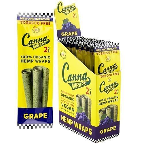 Canna Organic Hemp Wraps 2pk - 24ct - Skokie Cash & Carry