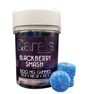 Carats 3500mg Gummies - 6pk Display (MSRP: $29.99)