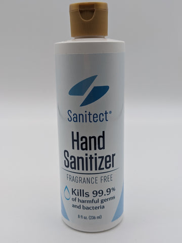 Sanitect 65% Alcohol Hand Sanitizer Gel - 8oz - 12ct