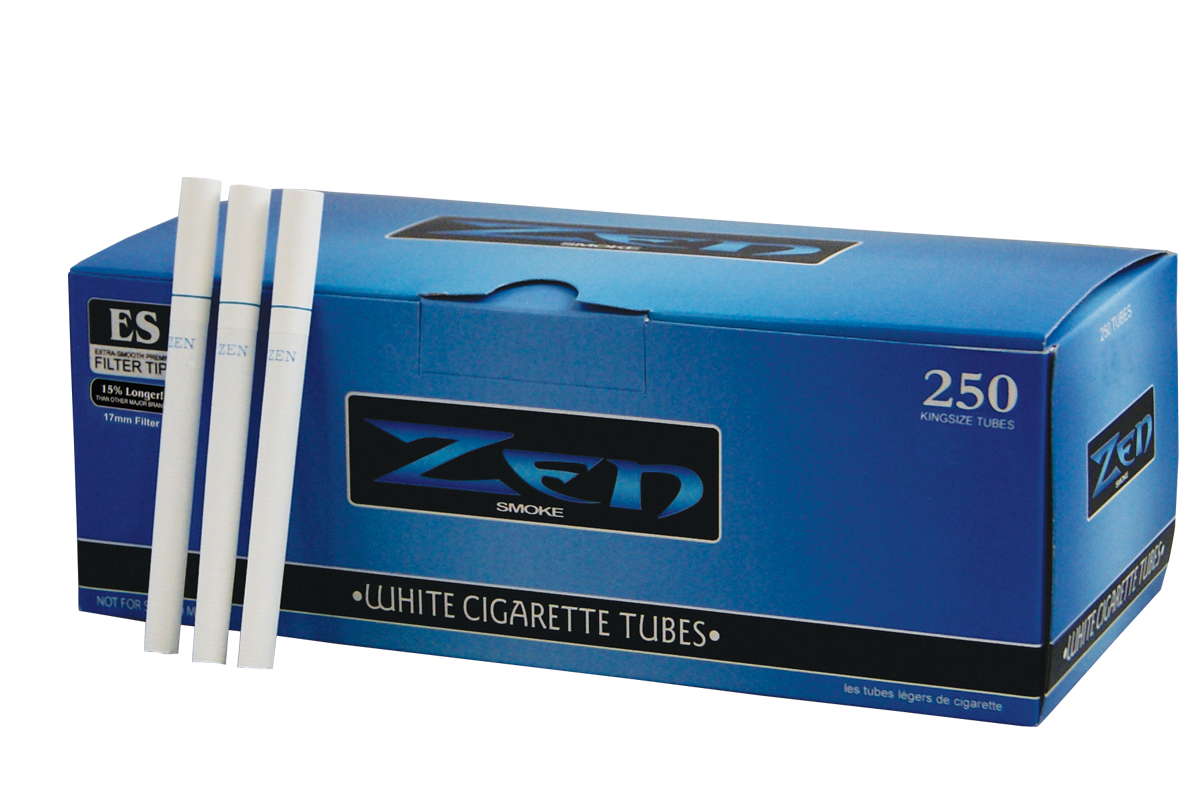 Zen Tubes 250ct - White/Blue