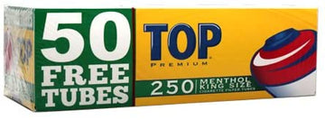 Top Menthol King Size Tubes