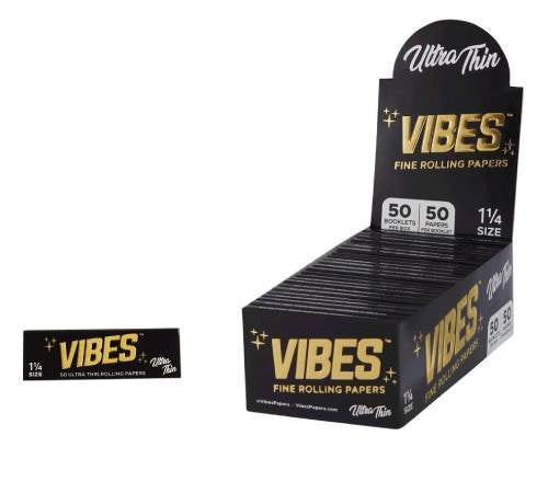 Vibes Ultra Thin Rolling Papers - 50ct