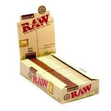 RAW 1 1/4" Organic Rolling Paper 50pk - 24ct Display