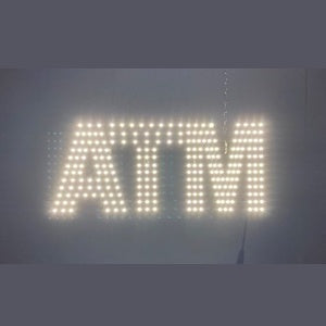 Mini 7" x 15" LED "ATM" Sign