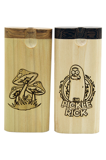 Bad Ash Premium Wood Engraved Dugouts with Wooden Bats (MSRP: $24.99)