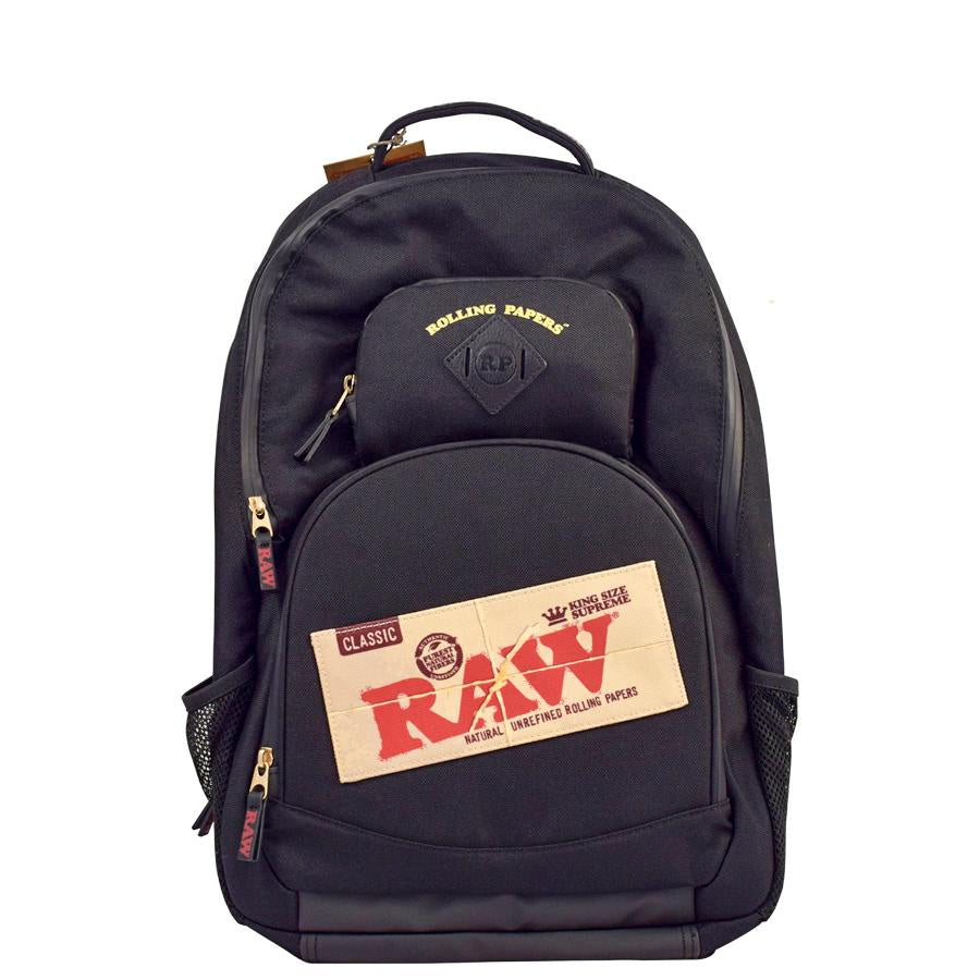 RAW X Rolling Papers Smell Proof BakePack