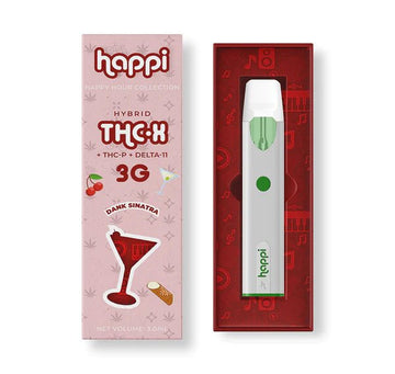 Happi THC-X Happy Hour 3G Disposables - 10ct Display