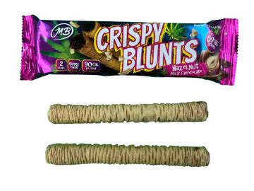 Crispy Blunts 100mg D9 Crisps - 10ct Display