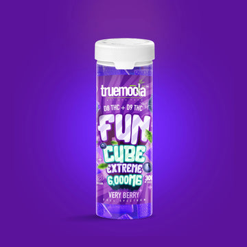 Truemoola Fun Cube Extreme D8+D9 6000mg Gummies Jar