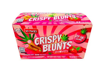 Crispy Blunts 100mg D9 Crisps - 10ct Display