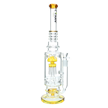 18" CLOVER Jelly Fish Perc Water Pipe (WPA-62)