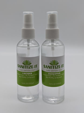 Sanitize-It Alcohol Free Hand Sanitizer Spray - 3.4oz - 48ct