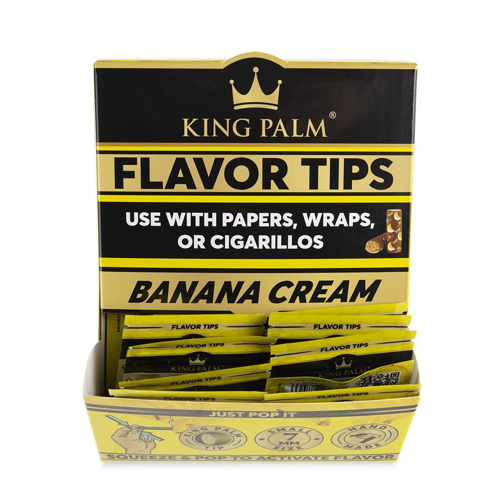 King Palm Terp Flavor Tips - 2pk - 50ct Display