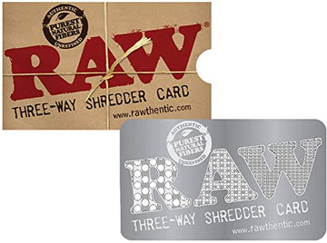 RAW Three-Way Shredder Card (MSRP: $7.99)