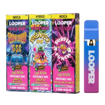 Looper 2g Live Resin Disposable - Melted Series - 5ct Display