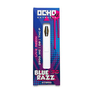 Ocho Extracts XL D8 THCP Live Resin 3g Disposables - 5ct Display (MSRP: $