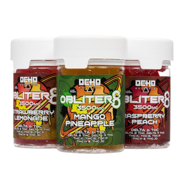Ocho Extracts OBLITER8 3500mg Live Resin Gummies - 6ct Display