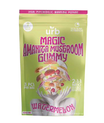 URB Magic Amanita Mushroom Gummies - 30ct Display