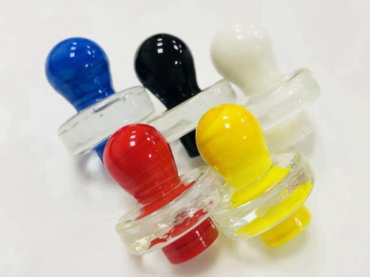 Pacifier Style Carb Caps