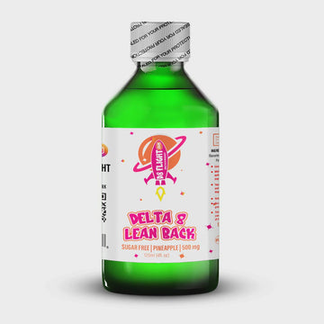 D8Flight Delta 8 Syrup Leanback 500mg 4oz Bottle