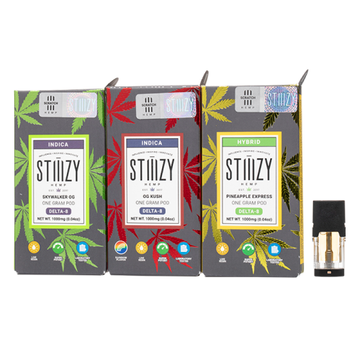 STIIIZY D8 Replacement 1G Pods - 10ct Display