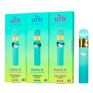URB D8 Live Resin 3g Disposables - 6ct